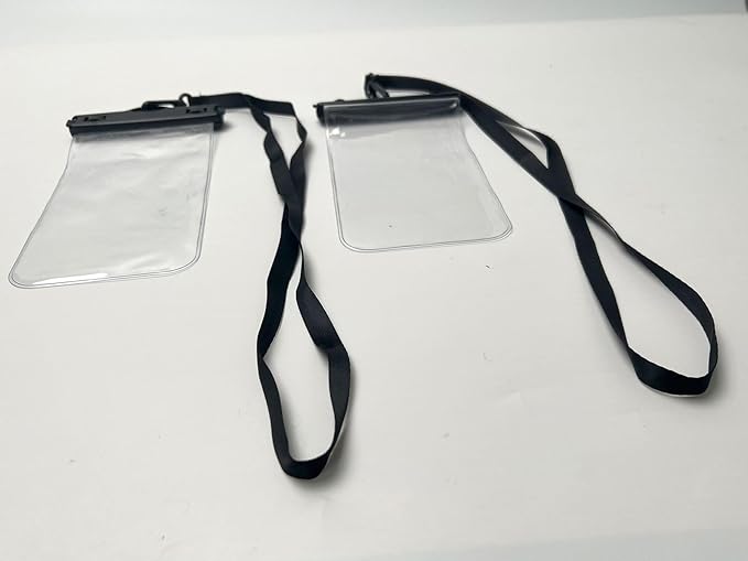 Waterproof Phone Pouch Bag - 7.5in Waterproof Phone Case for Beach Travel Must Haves, IPX8 Cellphone Dry Bag with Lanyard for iPhone 16 15 Pro Max Galaxy S25 Pixel 8a, Cruise Essentials