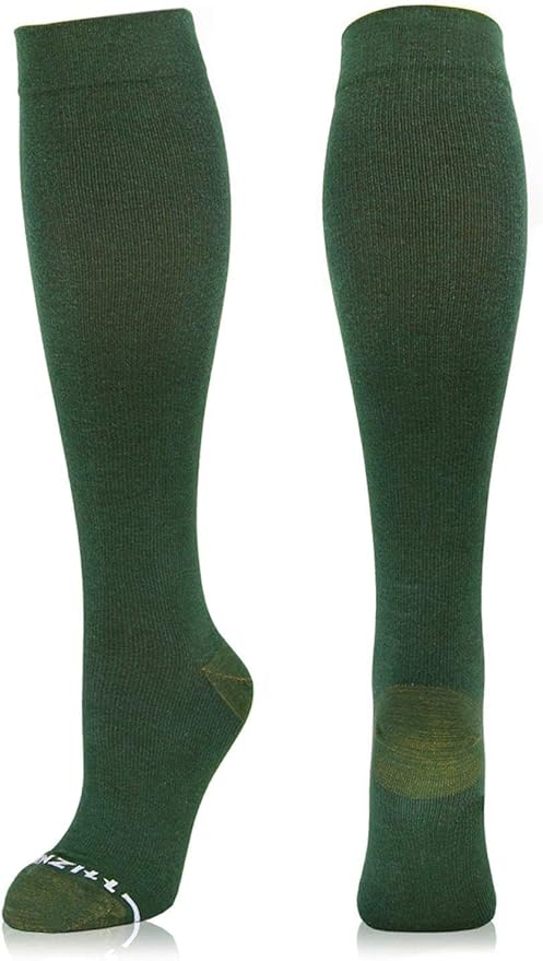 NEWZILL Copper Compression Socks for Women & Men 15-20mmHg Cotton Rich Odor Control Dress Socks for Business Casual Running Medical Athletic Support, Edema Diabetic Relief