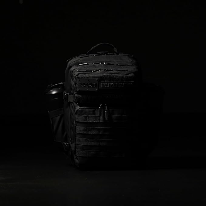 WOLFpak 35L Backpack (NightShade Edition) The Original Backpack. Tactical Bags For The Gym and Travel Bag.