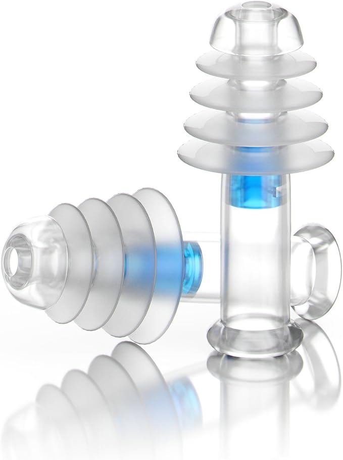 Eargasm Aviation Earplugs Small - Airplane Ear-Plugs for Ear Pressure Relief on Flights - Perfect High Altitude Air Travel Essential Earplugs for Kids and Men, Women, Adults with Small Ear Canals