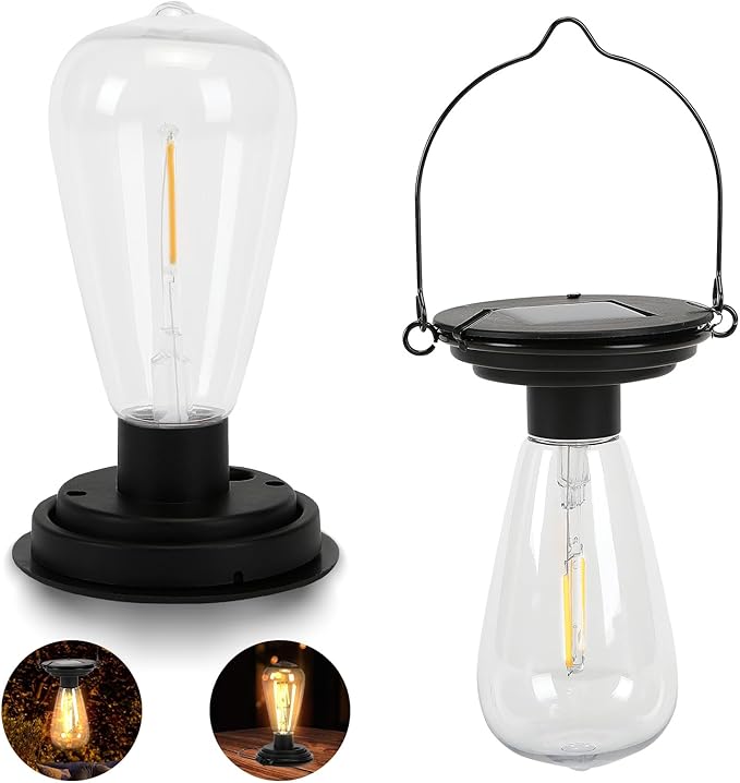 Replacement Solar Light Tops-Solar Light Bulbs for Outside-Outdoor Waterproof 1 Pack,One Thing, Three Uses, Multifunctional Size Conversion Or Personalized Hanging