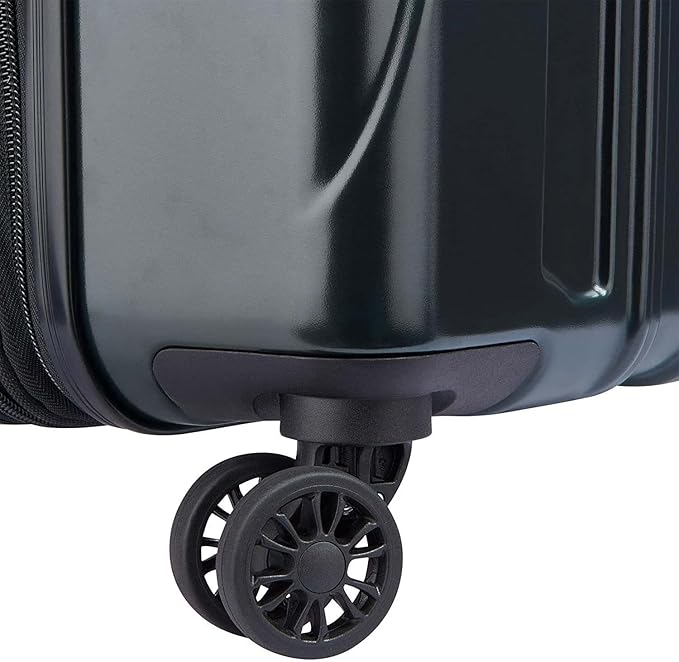 DELSEY PARIS Helium Aero Hardside Expandable Luggage with Spinner Wheels, Teal, 2-Piece Set (21/28)
