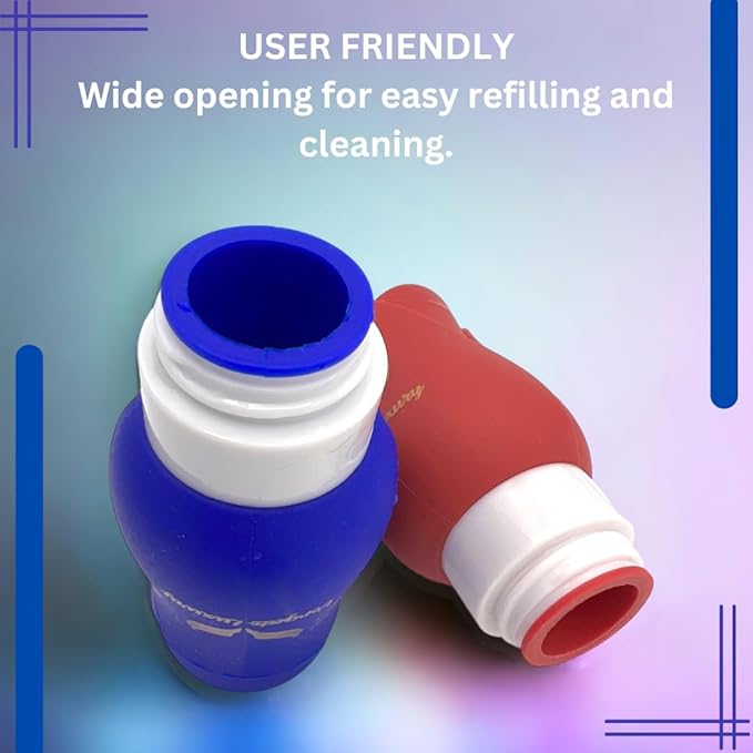 Vorgato Luxury- Silicone Travel Bottles for Toiletries - 3oz Silicone - TSA Approved - Refillable Travel Bottles 4pcs (White)