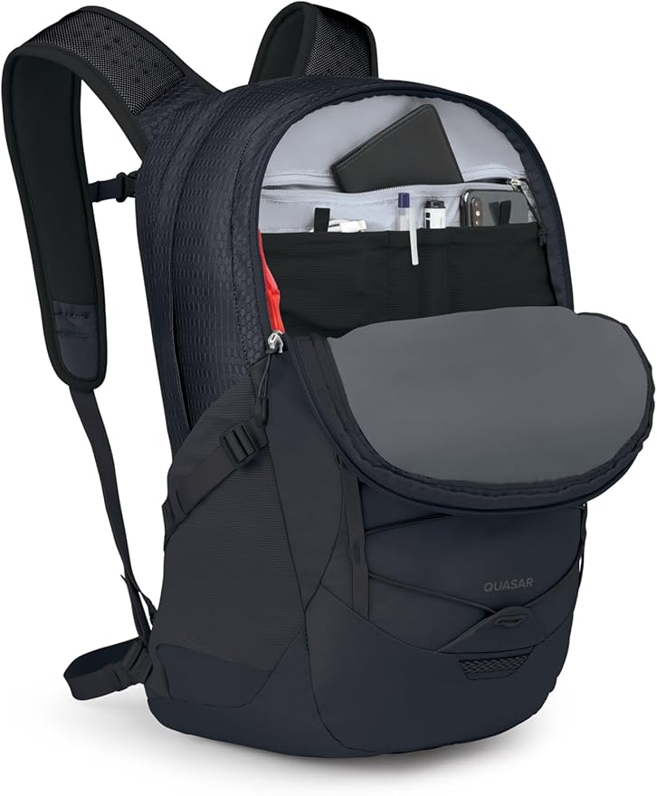 Osprey Quasar Commuter Backpack, Black