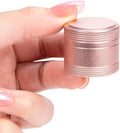 Portable Metal Pill Box Single Waterproof Pill Case for Daily - Pocket Purse Pill Container Medicine Organizer Holder for Vitamins Medication Fish Oils Pink