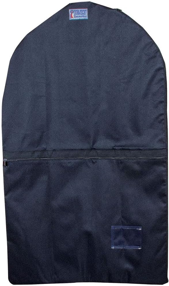 Dura-Tech Standard Garment Bag | Keep Clothing Clean & Organized | Durable 600D Outer | Front Zippered Pocket | Heavy Duty Zipper | Great for Awards