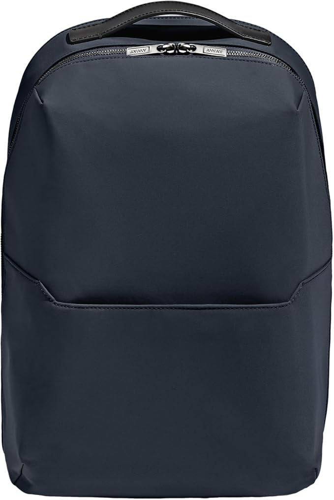 Away Everywhere Zip Backpack, Travel Backpack with Laptop Sleeve, Lightweight & Durable, Travel Essentials, Navy Blue