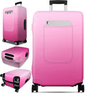 Slohif Luggage Cover for Suitcase Tsa Approved Protector - Luggage Sleeve Large Suit Case Cover Travel Stretch Baggage Case Protective Washable Fit 28-30 Inch Rose Gradient L