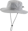 Connectyle Sun Hat for Men Women Outdoor UV Protection Safari Hat for Fishing Hiking Gardening Breathable Cowboy Hat UPF50
