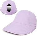 Ponyflo Sunblocker Wide Brim Hat - Oprah Awards Best Sun Hat - UV 50 Protection - Ponytail Sunhat for Women