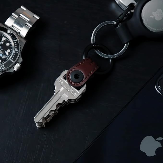 KeySmart Keychain Key Holder - Compact Key Organizer for Key Chain, EDC Key Chains, Key Ring Keychains