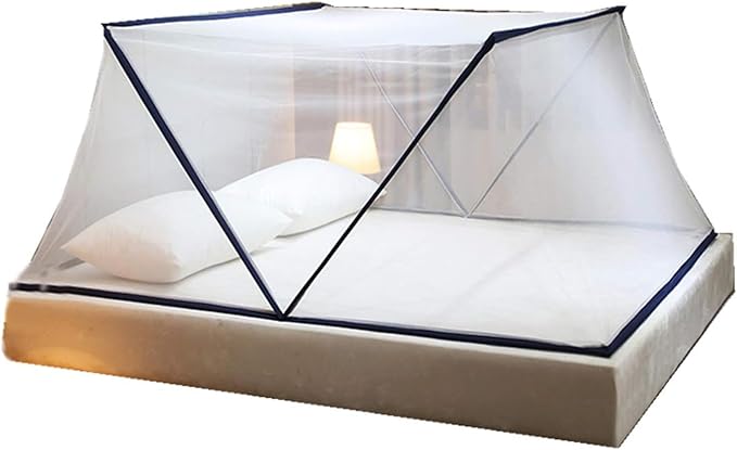 Mosquito Net, Bed Mosquito Net, Collapsible Mosquito Net Tent, Outdoor Mosquito Net, Foldable Portable Outdoor Mosquito Net for Home and Travel, Easy to Install/B/160 * 190 * 80Cm