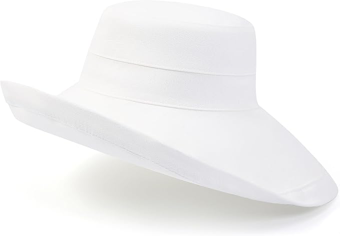 Bona Wide Brim Sun Hat for Women | 4.7" Brim, Drawstring Adjust, UPF Sun Protection, Packable & Breathable