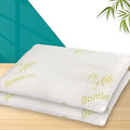 MINUPWELL 2 Packs Ultra Thin Pillows, Flat Pillows for Sleeping Thin, 7D High Support 2.5 inch Height Slim Bed Pillows for Stomach Sleeper, Standard Size -18x26 in - Rayon Derived from Bamboo