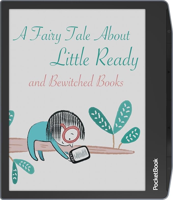 PocketBook Era Color E-Reader | Eye-Friendly 7'' E-Ink Kaleido 3 Touch-Screen | Audio-Book & E-Book Reader | Waterproof | Text-to-Speech Function | Built-in Speaker | WiFi & Bluetooth | Stormy Sea