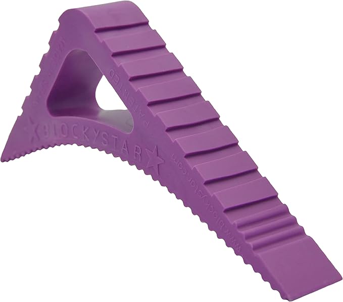Door Stopper & Window Stopper, Rubber Door Stop Flexible, Door Wedge Stopper Award Winning, Decorative Door Stoppers for Bottom of Door Security, Colorful Doorstop Large Door Stopper Wedge