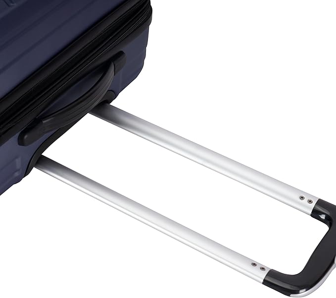 GinzaTravel Luggage Sets 3-Piece Expandable Suitcases with Wheels PC+ABS Durable Hardside Luggage sets TSA lock (Ocean blue, 3-Piece Set(20"/25"/29"))