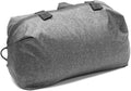Peak Design Shoe Pouch, Charcoal, Ultralight Travel Organizer Bag for Shoes or Other Items, Weatherproof Shell, Packs into Itself, Fits 1–2 Pairs of Shoes, Works with Peak Design Travel Bags