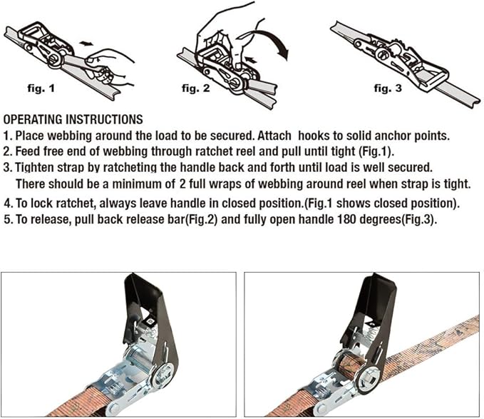 XSTRAP STANDARD Ratchet Tie Down Straps 4 Pk 10 Ft- 300 Lbs Load Cap- 900 Lbs Break Strength-Cargo Straps for Hunting, UTV, ATV, Pickup, Truck, Moving Appliances, Lawn Equipment, Camouflage