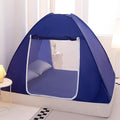 Mosquito Net for Bed, Folded Size 20 inch Portable Camping Travel Mosquito Tent, Pop Up Mosquito Net with Double Entry for King Queen Size Bed (Folded 20 Inch, 71"x79"x59")