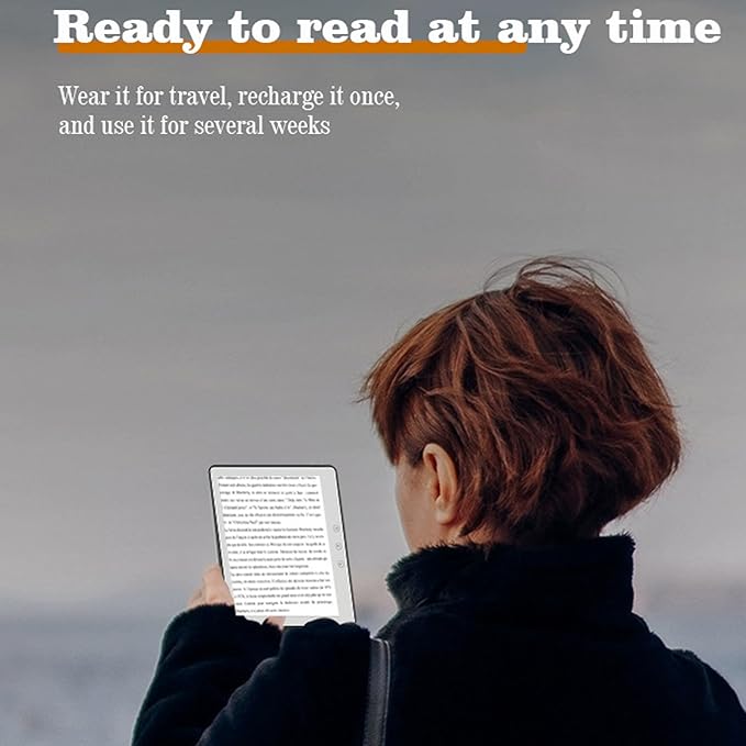 eReader 5.76 Inch Touchscreen ComfortLight, 16GB of Storage, Dark Mode Option Audiobooks Eye Friendly E Reader
