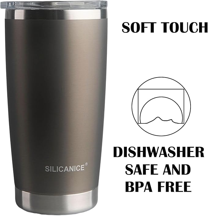 Tropical Teal 20oz Stainless Steel Insulated Tumblers with Lid,Spill Proof,Dishwasher Safe,Colorless & Odorless Thermal Hot & Cold Coffee Cup,Swig Water Bottle & Smoothies Travel Mugs,Mother,Green,Tea
