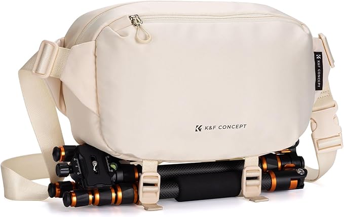 K&F Concept 2 in 1 Sling Bag Everyday Shoulder Bag & Multifunction Photography Crossbody Camera DSLR Backpack Portable Bag