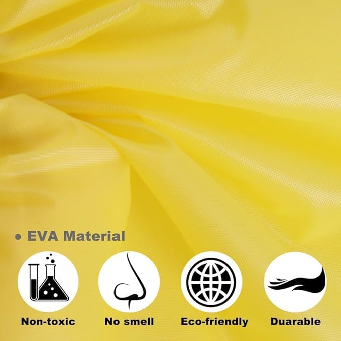 Opret 2 Pack Raincoats for Adults Reusable, EVA Rain Ponchos Lightweight Rain Coat Waterproof Rain Gear for Men and Women