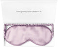 Silk Sleep Mask Light Blocking Luxury 100% Mulberry 19mm Silk Eye Mask Eye Cover Blindfold Ultra Soft Light & Comfy Anti Aging Skin Care with Travel Bag Gift Package