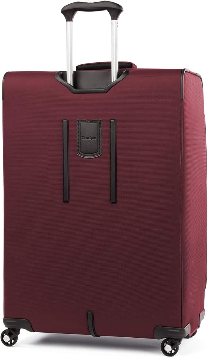 Travelpro Maxlite 5 Softside Expandable 2-Piece Luggage Set — Carry-On and Medium Checked Luggage — Burgundy