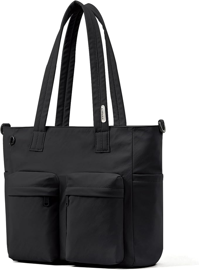 aji Tote Bag for women work, Water-Resistant Tote Bag with Multi Pockets,for Work/Travel/College/Daily