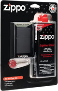 Zippo All-in-One Kit with Black Matte Windproof Lighter