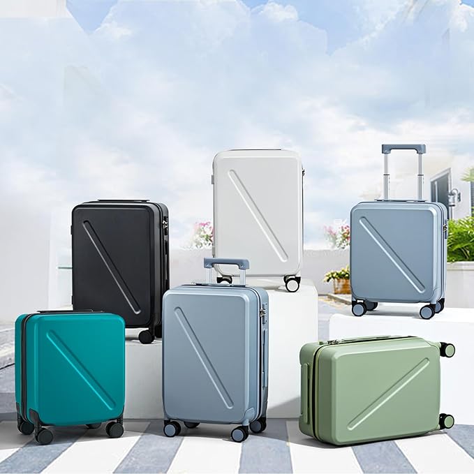 MILADA Luggage 28 Inch Checked Luggage Large Suitcase With Wheels Hard Shell Suitcases Suitcase Large TSA Approved Long Trip For Women Men,Caribbean Blue