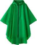 Cloak raincoat Unisex poncho Adult hooded men and women with pockets Mountaineering hiking rainstorm prevention