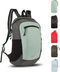 GOX Foldable 20l Backpack For Travel Lightweight Hiking Packable Daypack for Men Travel Camping Outdoor Bag Women (Jade)