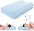 AM AEROMAX 32" King Size Contour Memory Foam Pillow, Cervical Pillow for Neck Pain Relief, Neck Orthopedic Sleeping Pillows for Side, Back and Stomach Sleepers