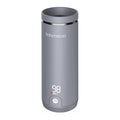 Baby Brezza SuperFast Portable Baby Bottle Warmer – 67% Faster - Travel Breastmilk Warmer and Formula Warmer - Safe, Even Heating - Up to 9oz - No Adapters, Grey