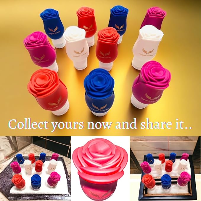 -3oz Travel Toiletry Bottles - Travel Containers for Toiletries Leak proof - Toiletry Bottles - Travel Size Containers - TSA Approved Travel Bottles - 3oz Silicone 4pcs
