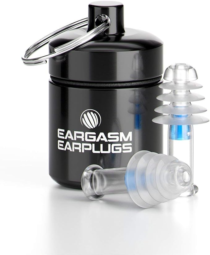 Eargasm Aviation Earplugs - Airplane Ear-Plugs for Ear Air Pressure Relief on Flights for Adults - High Altitude Air Travel Essential Earplugs for Men & Women for a Comfortable Trip