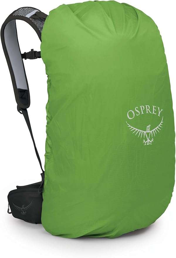 Osprey Hikelite 28L Unisex Hiking Backpack, Black, M/L
