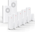 Wireless Door Chime, Door Open Sensor Alarm When Entry Business/Office/Store (500ft Range 51 Ringer Adjustable Volume) Home Alert Bell for Kid/Toddler Safety,2 Receiver +5 Sensor