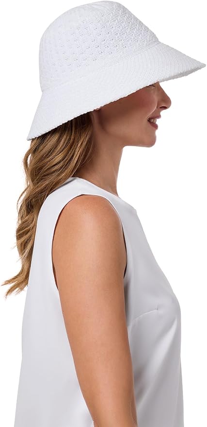 Women's Bucket Hat - UPF 50 Sun Protection - Packable & Travel Friendly - Marina