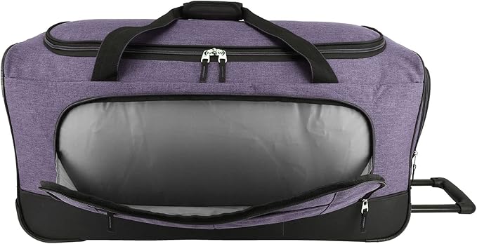 Pacific Gear Rolling Duffel Wheels, 30-inch Luggage, Hockey Bag, Heavy Duty