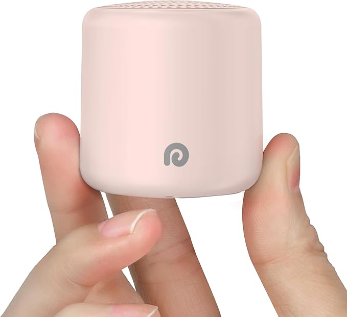 Dreamegg Travel White Noise Machine - Portable Sound Machine for Baby Adults, Travel Sound Machine for Sleep, 16 Nature Sound, Timer, White Noise Machine for Sleeping Gift, Pink