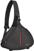 CADeN Camera Bag Sling Shoulder Bag Camera Case Waterproof with Rain Cover Tripod Holder, Compatible for DSLR/SLR Cameras (Canon Nikon Sony Pentax) and Accessories Shoulder Camera Bag