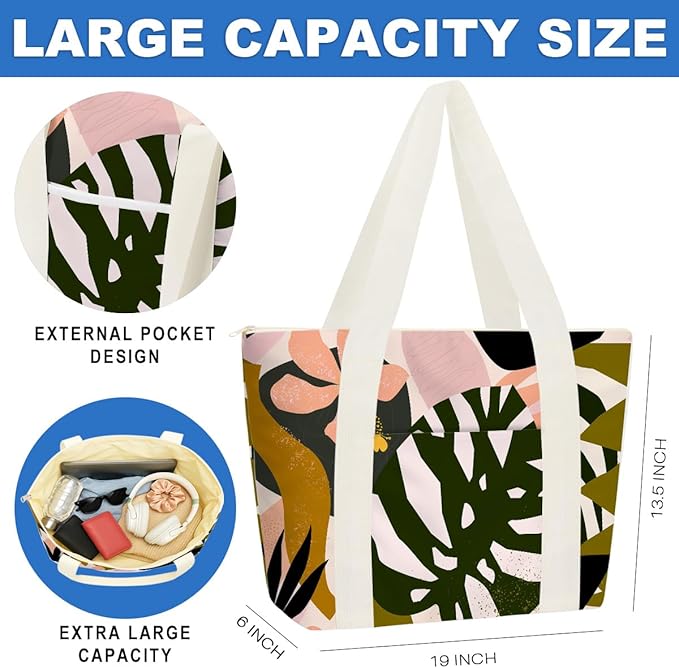 Beach Bags Wet Bag for Swimsuit Tote Bag for Friends Travel Gifts, Aloha Bags Waterproof Vacation Essential
