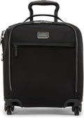TUMI - Voyageur Leger 4 Wheeled Luggage - Women's Lightweight and Spacious, Sleek Silhouette, Durable Premium Suitcase - 16" Compact Carry-On, Black with Gunmetal Hardware