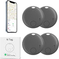 Air Tracker-4Pack,Smart Bluetooth Tracker,Item Finder Work with Apple Find My (iOS only),Luggage Tracker,Keys Finder Wallet,Bags,Pets, Locator Tracking Device for Home Outdoor Tracking Device