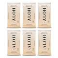ALŌH Sweet Orange Bergamot + Aloe Sanitizing Hand Wipes - Clean Hands, Clear Mind - On The Go Hand Sanitizer Wipes for Kids and Adults - Travel Size (6 Pack, 20ct Wipes)