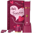 Electric Bikini Trimmer for Women - Waterproof Pubic Hair Trimmer & Facial Shaver, Rechargeable Cordless Electric Razor with Ceramic Blades, IPX7 Shower-Safe for Sensitive Skin, Christmas Gift for Her